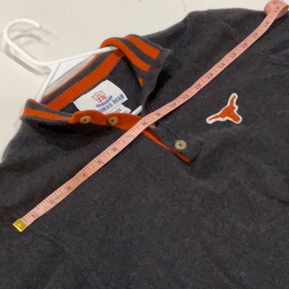 Thomas Dean Collegiate Quarter-Zip Texas - Picture 7 of 11